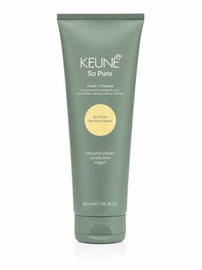 Keune So Pure Restore Mask Vegan Hair Treatment Dry Damaged Hair 10.1 fl oz